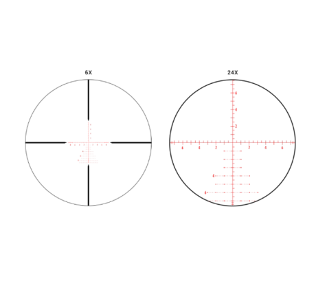 Оптический прицел Athlon Helos BTR 6-24×50 APMR FFP IR MIL