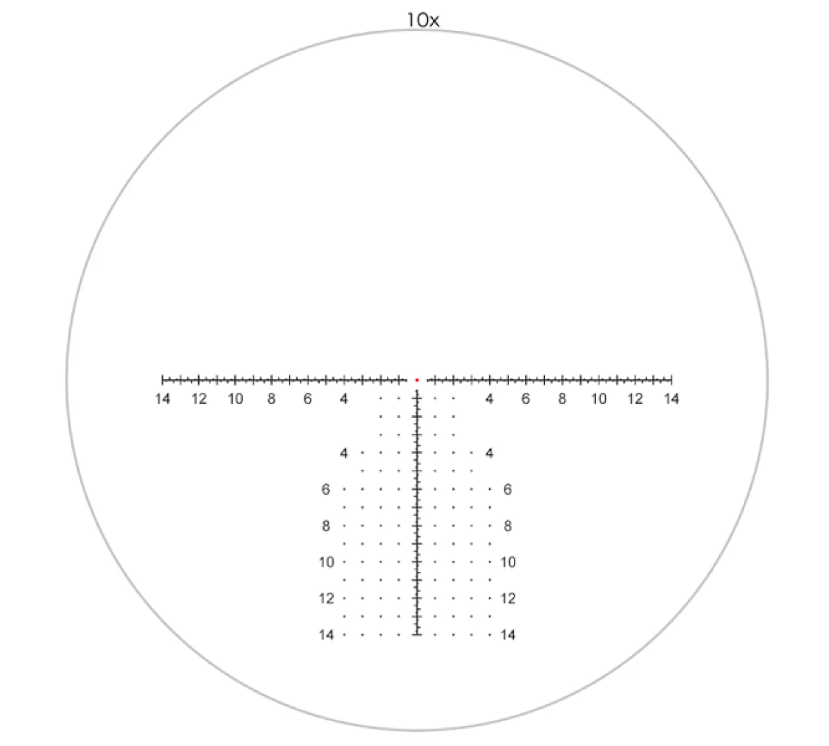 Оптический прицел ARTELV CRS (b) 1-10x28 FFP, 34 mm, с подсветкой