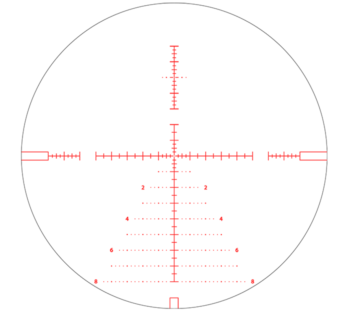 Оптический прицел ARTELV LRS 6-24x56 FFP, 30mm, с подсветкой