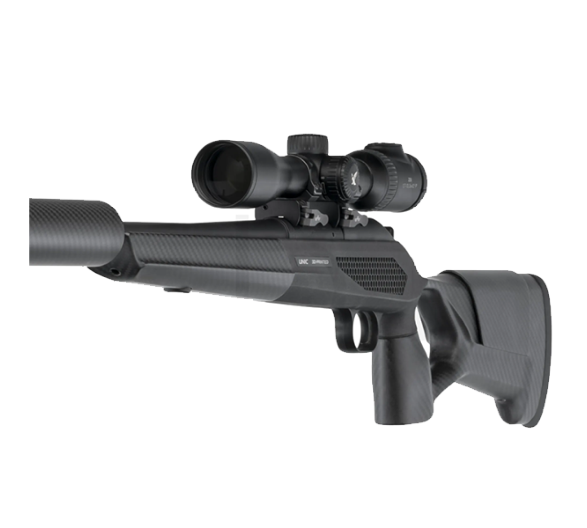 Ложе карбоновое FBT UNIC - для Blaser R93 Professional ST - с биподом Spartan Javelin - антабка QD