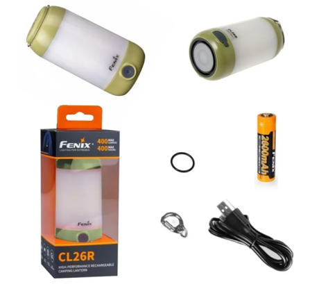 Фонарь Fenix CL26R зеленый