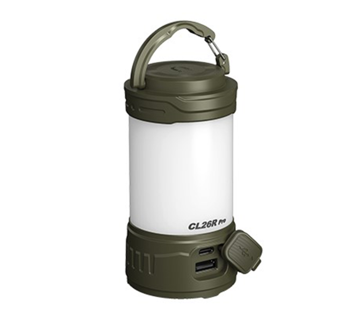 Кемпинговый фонарь Fenix CL26R Pro оливковый 650 люмен (Powerbank)