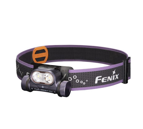 Налобный фонарь Fenix HM65R-T V2.0 фиолетовый