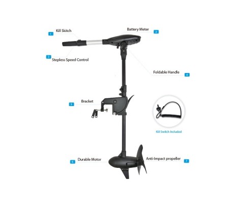 Лодочный электромотор Haswing Protruar G 4.0 24V