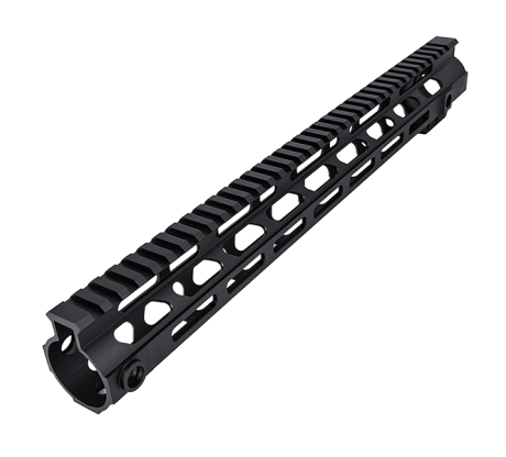 Цевье AR15 cо слотами M-LOK и рельсой Пикатинни