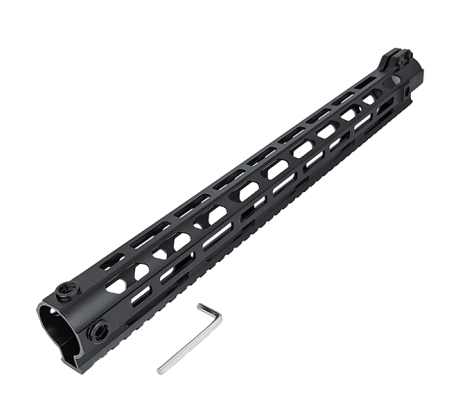 Цевье AR15 cо слотами M-LOK и рельсой Пикатинни