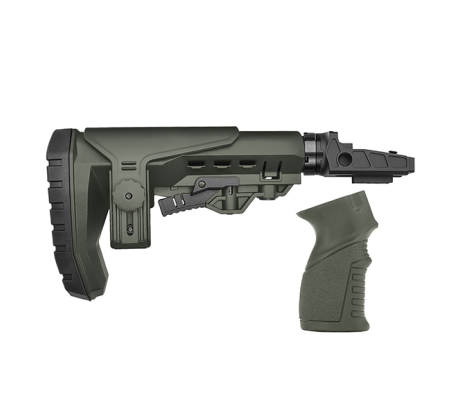 Комплект приклада на СВД / Тигр / TG3 на базе приклада Atom-CP (Олива)