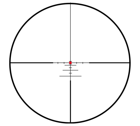 Прицел Konuspro 3-10x44, сетка 275-ballistic, подсветка точки