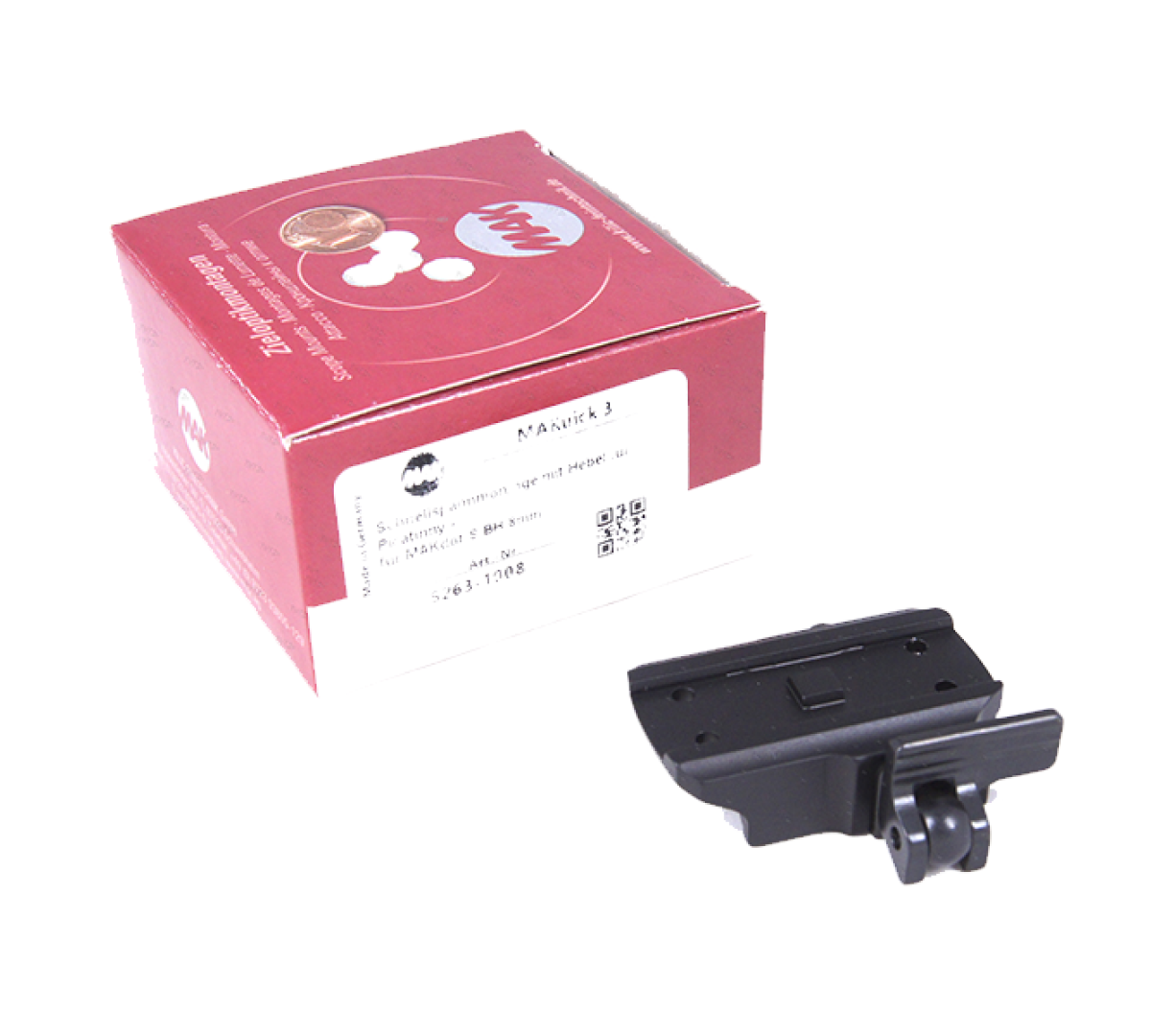 Быстросъемный кронштейн MAKuick V.3 для установки MAKdot S/ Aimpoint Micro на Picatinny