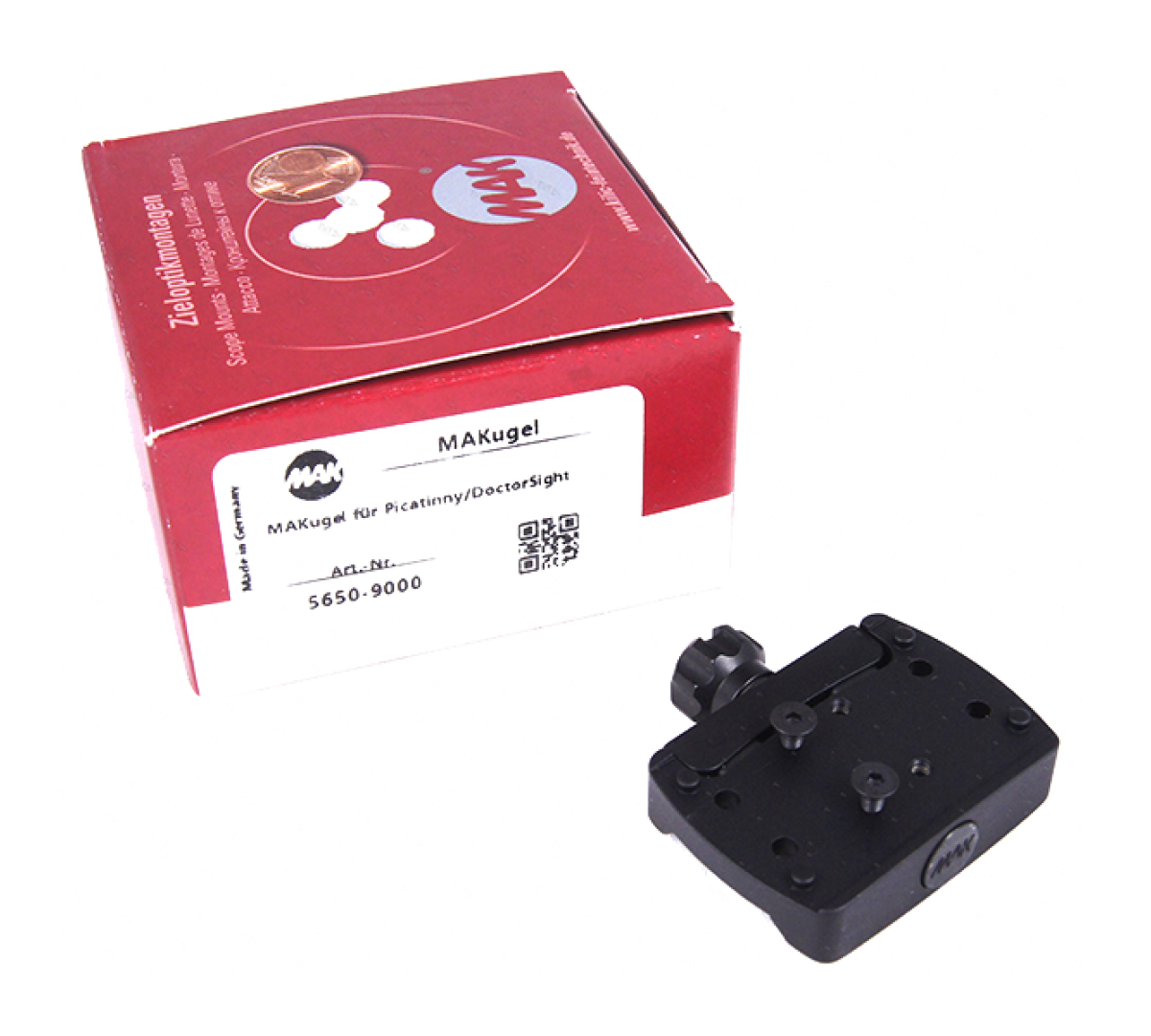 Крепление адаптер MAKugel для установки Docter Sight на Weaver/picatinny