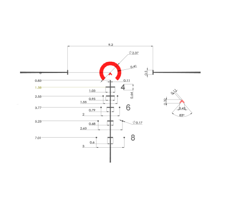 Оптический прицел MewLite 1-6x28 FFP IR