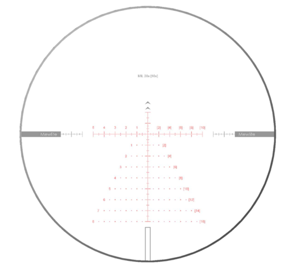 Оптический прицел MewLite 8-32x50 SFIR