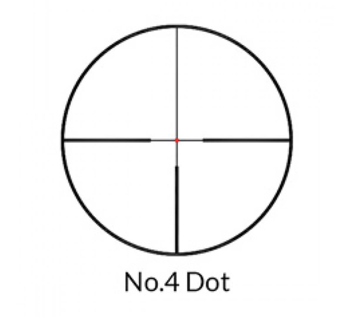 Прицел Nikko Stirling DIAMOND 3-9X42, сетка No 4 dot