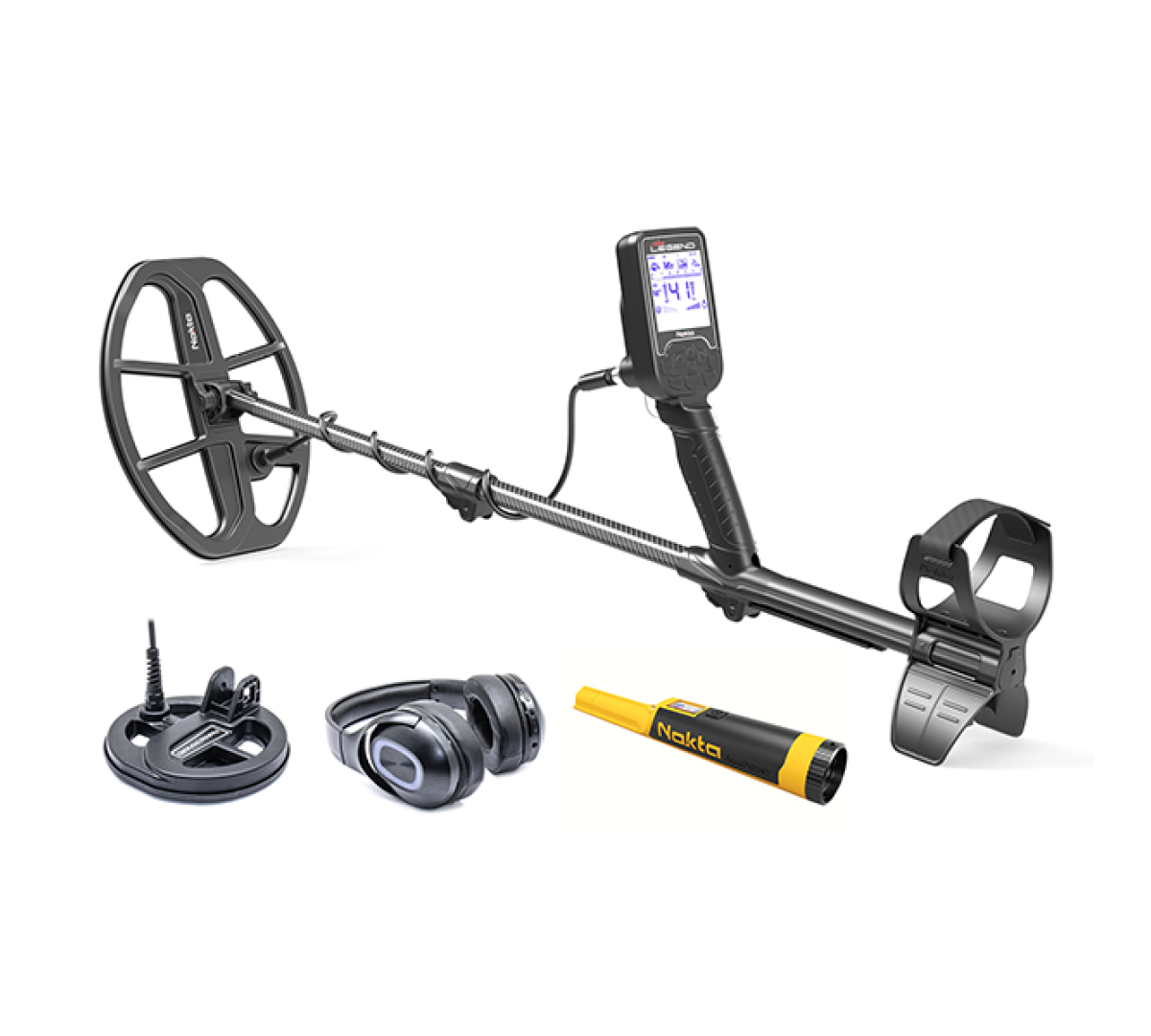 Металлоискатель Nokta Legend WHP Pro Package + AccuPoint