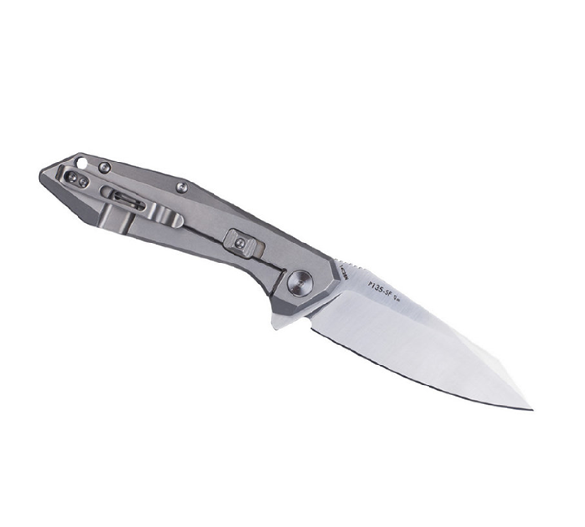 Нож складной Ruike P135-SF серебристый