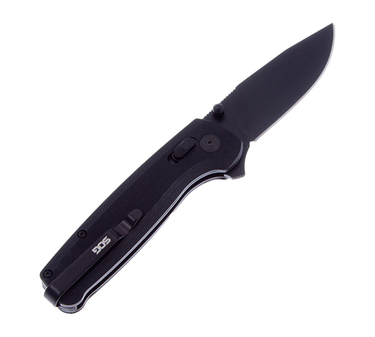 Нож складной SOG Terminus XR G10 Black, сталь D2, рукоять G10