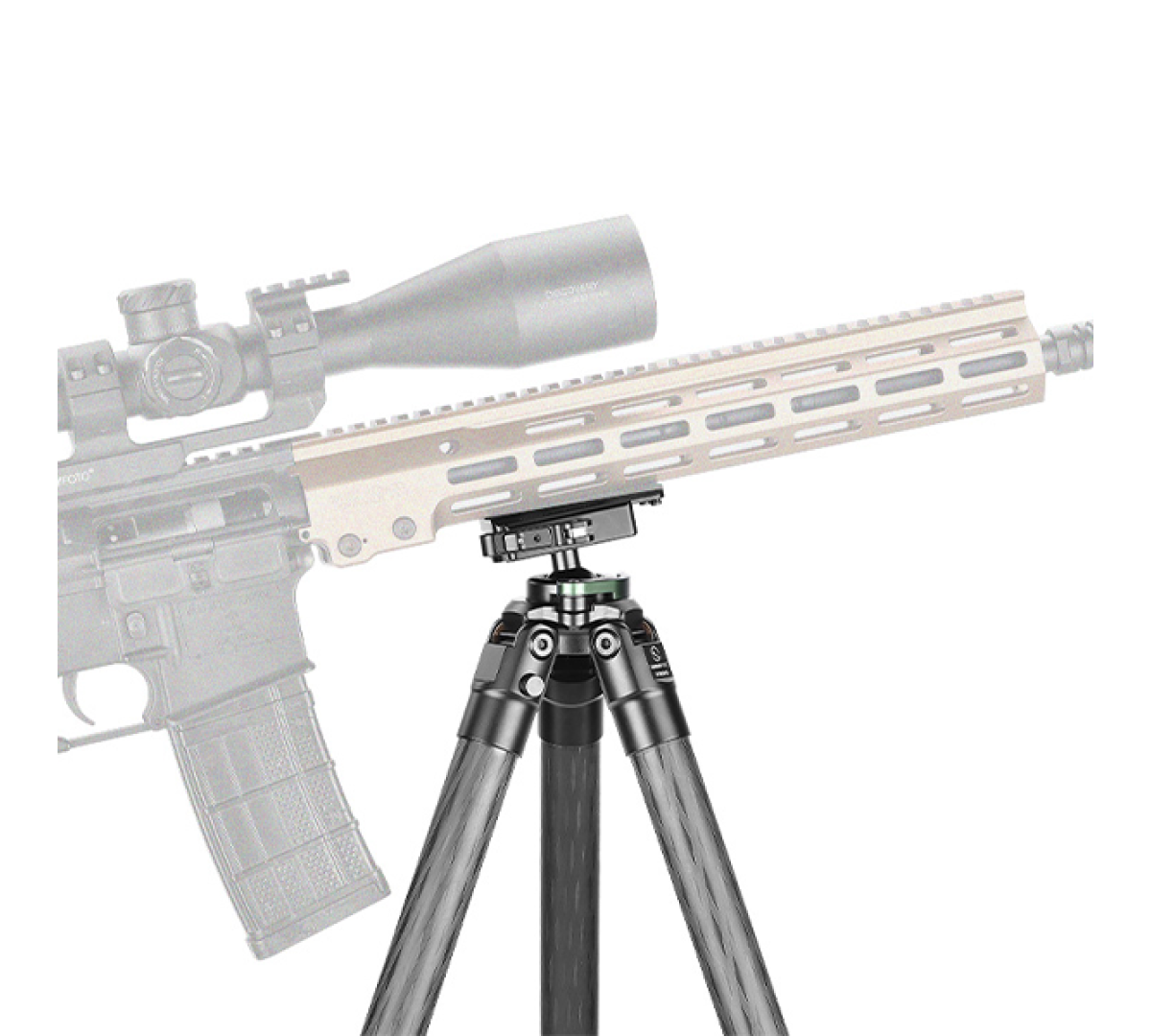 Штатив-трипод Sunwayfoto HT2830CS для охоты с шаровой головкой 30 мм