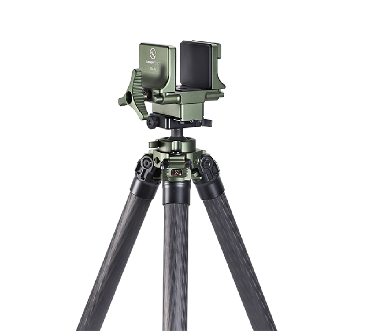 Штатив Sunwayfoto T4020CSLI-D Carbon с зажимом SM-86 под ложе