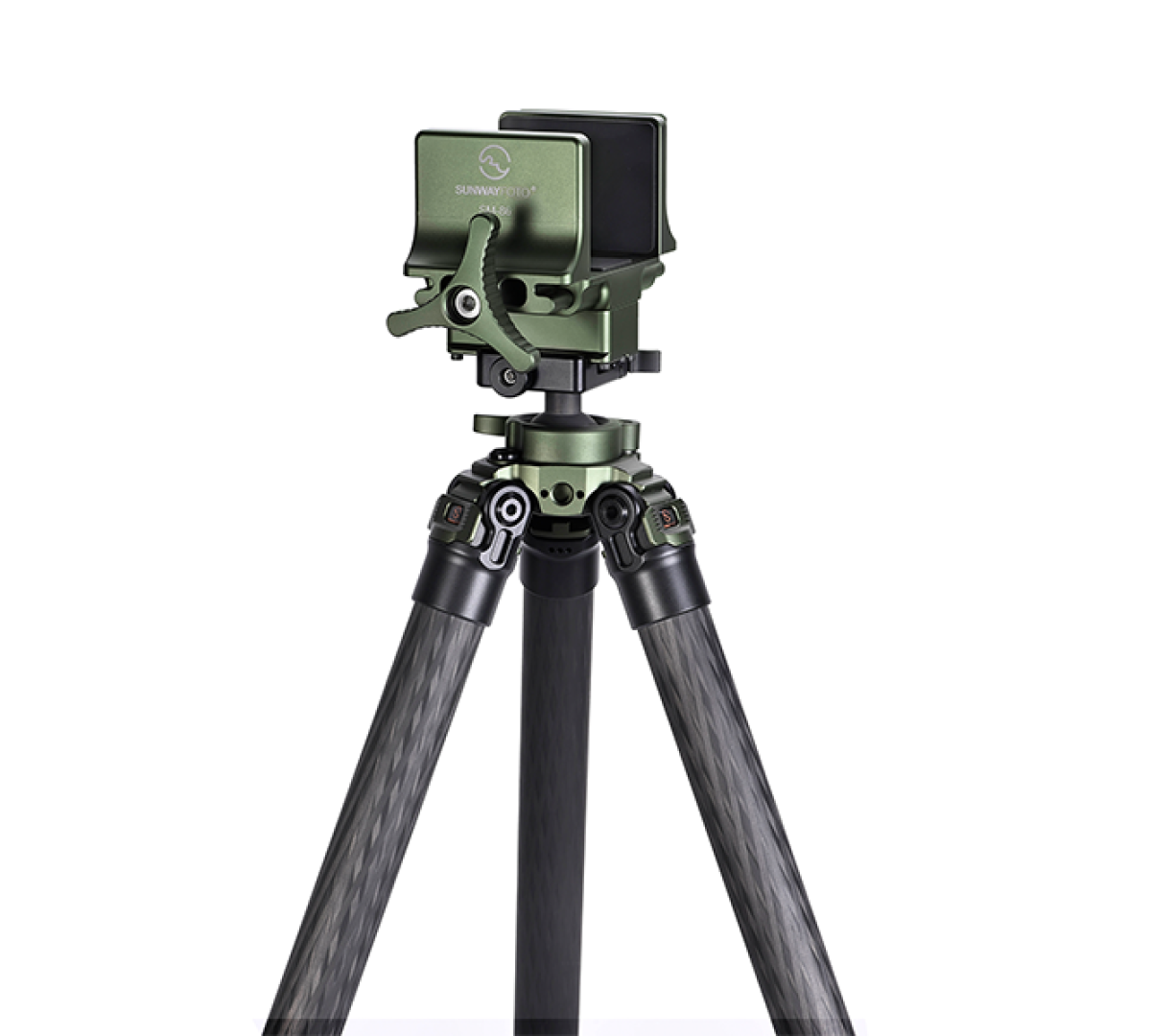 Штатив Sunwayfoto T4020CSLI-D Carbon с зажимом SM-86 под ложе