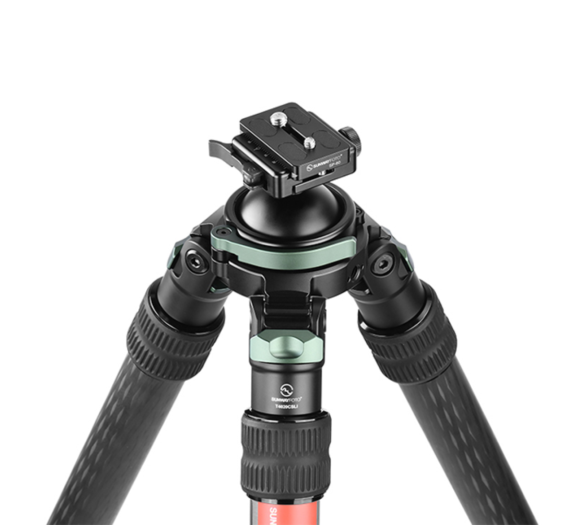 Штатив Sunwayfoto T4020CSLI-D Carbon с зажимом SM-86 под ложе