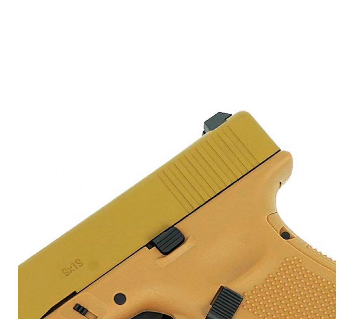 Пневматический пистолет Umarex Glock 19X (песочный, металл) 4.5мм