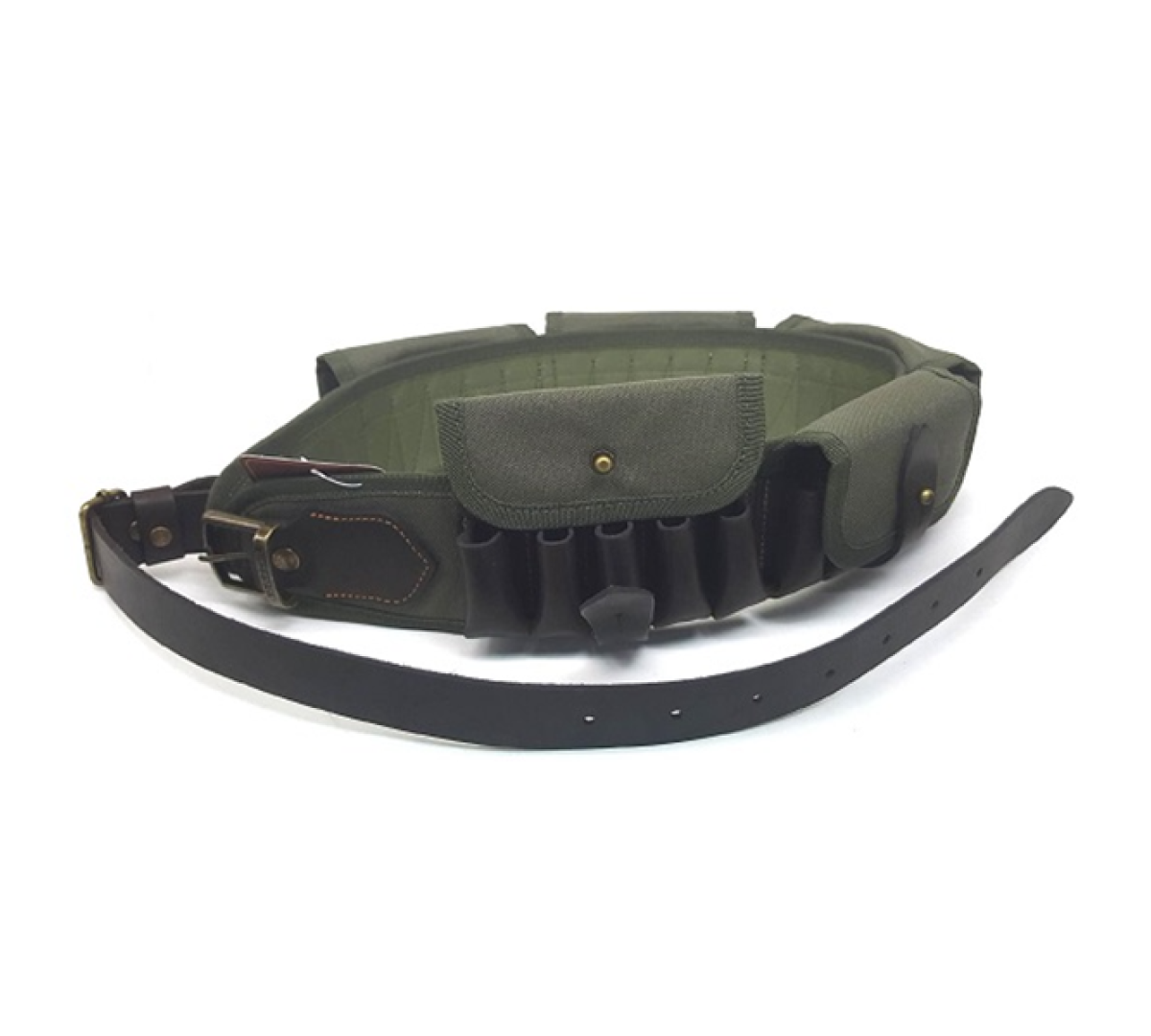 Патронташ VEKTOR П-50 закрытый с газырями и ремнём, кордура