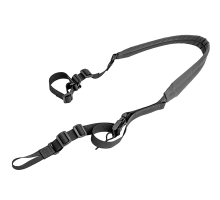 Ремень оружейный Wartech TS-113-BK двухточечный, чёрный