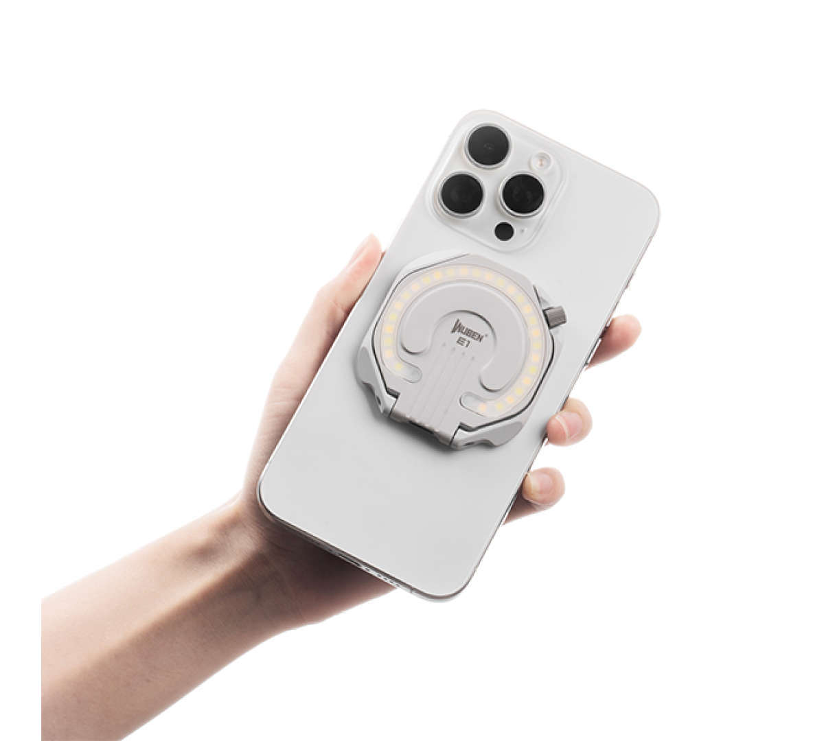 Фонарь для смартфона Wuben E1 White