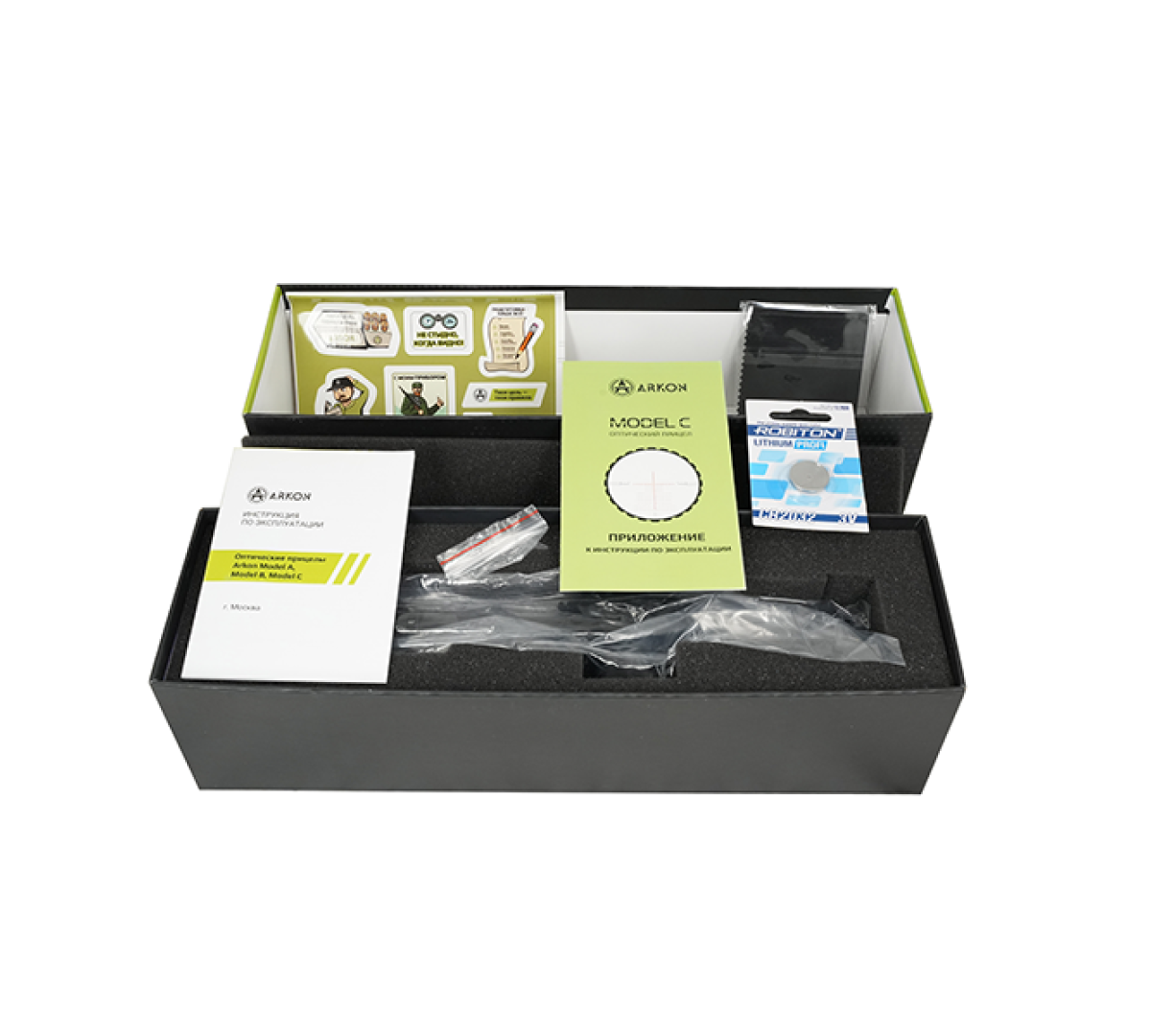 Оптический прицел ARKON Model C 1-10x24 MC9-2DMRAD