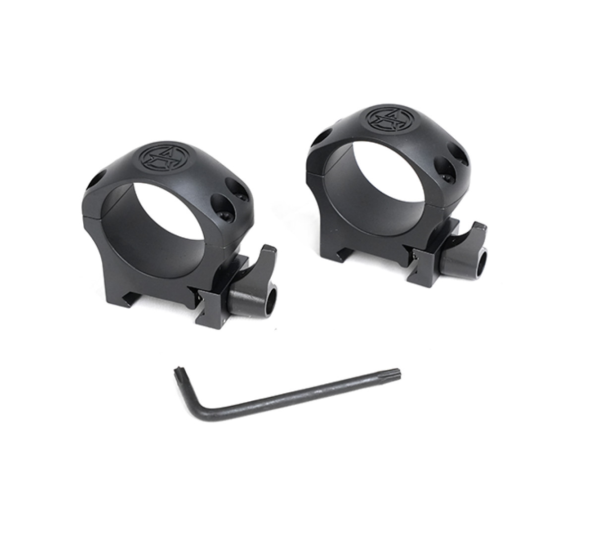 Кольца ARKON 30 мм быстросъемные на weaver низкие