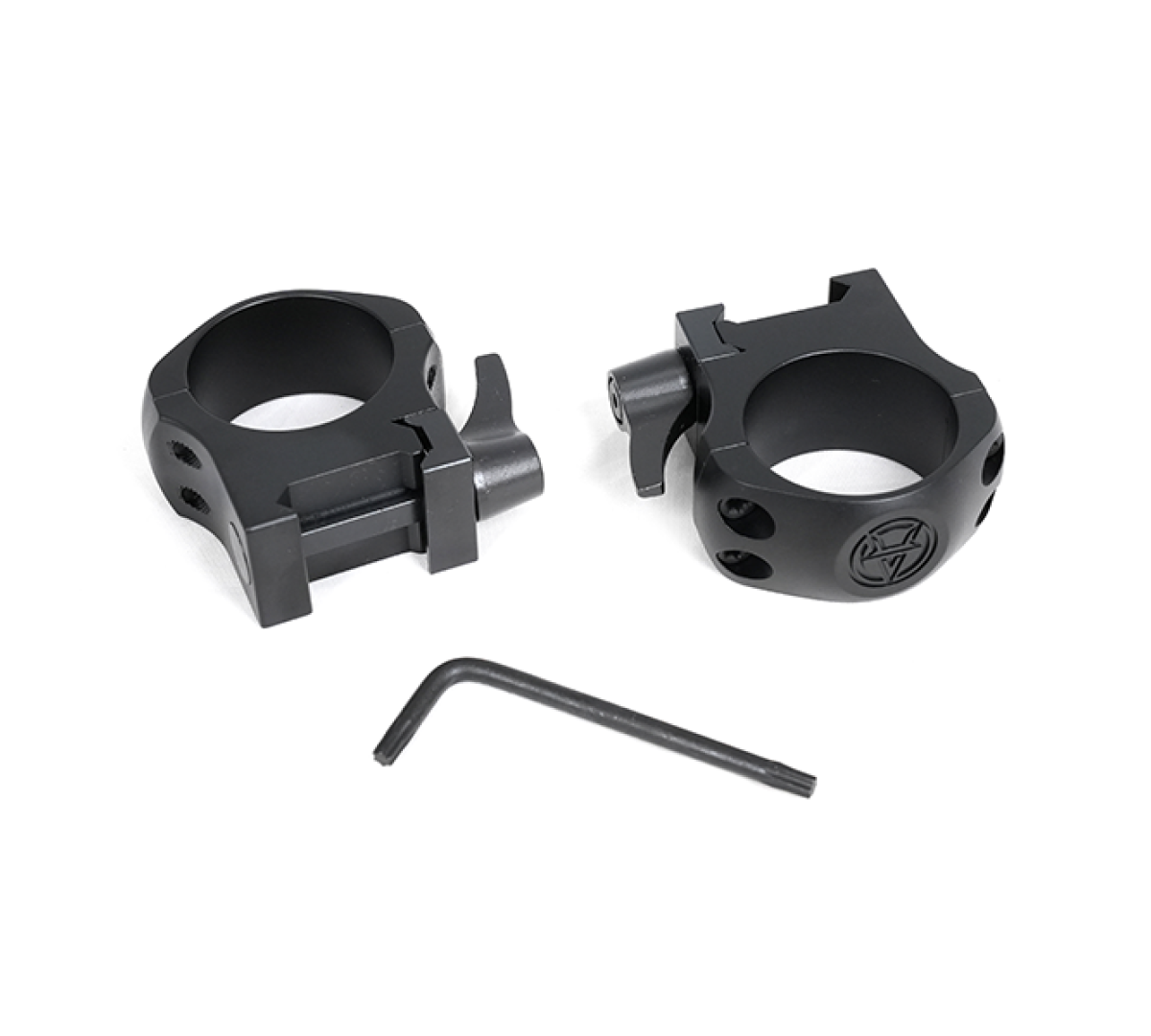 Кольца ARKON 30 мм быстросъемные на weaver средние