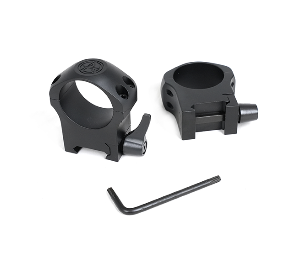 Кольца ARKON 30 мм быстросъемные на weaver высокие