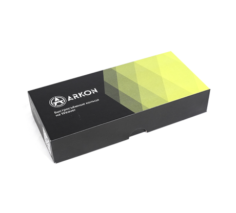 Кольца ARKON 34 мм быстросъемные на weaver низкие