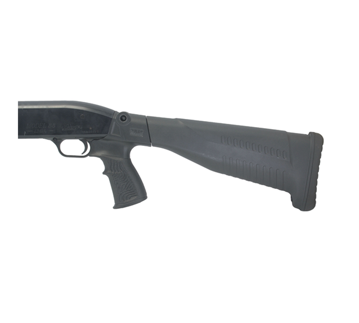 Приклад пластиковый с пистолетной рукояткой на Mossberg 500, -590, Maverick 88