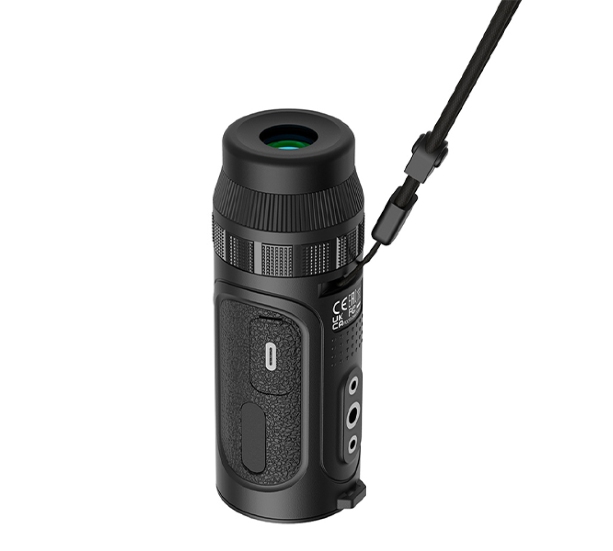 Тепловизионный монокуляр Guide TE211 256x192, D10мм,зум x1.2-x4.8, обн.500м