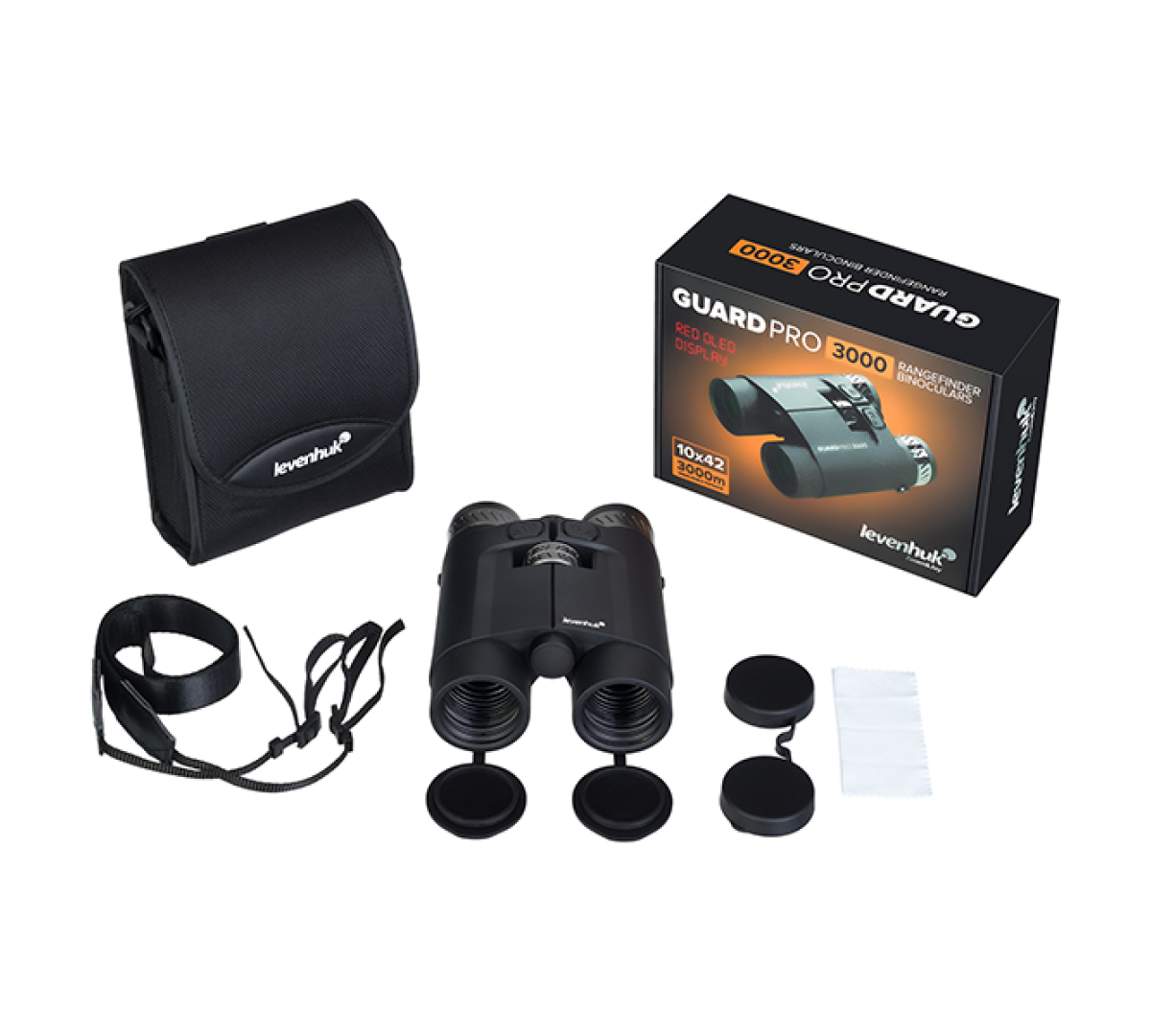 Бинокль с дальномером Levenhuk Guard PRO 3000
