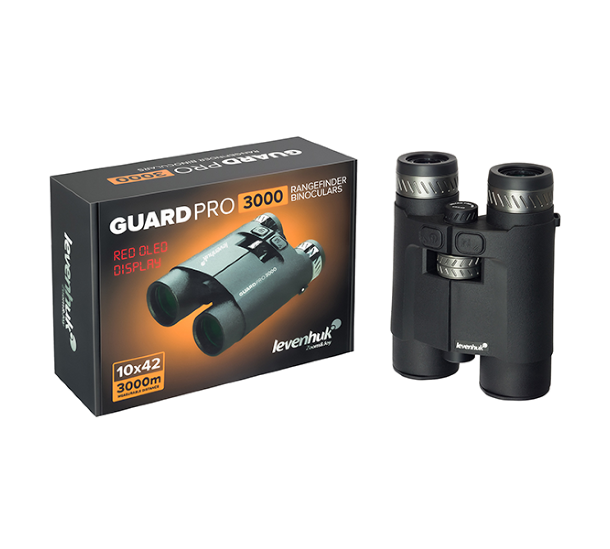 Бинокль с дальномером Levenhuk Guard PRO 3000