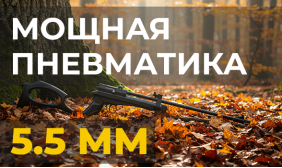 Мощная пневматика 5.5 мм без лицензии: обзор возможностей винтовки-трансформера SFH CP2 Black