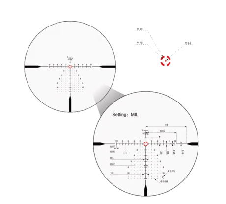 Оптический прицел Vector Optics Continental x10 1-10x28 ED RAR-C FFP