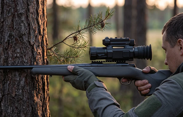 Прицел ATAK OT22-25 на карабине
