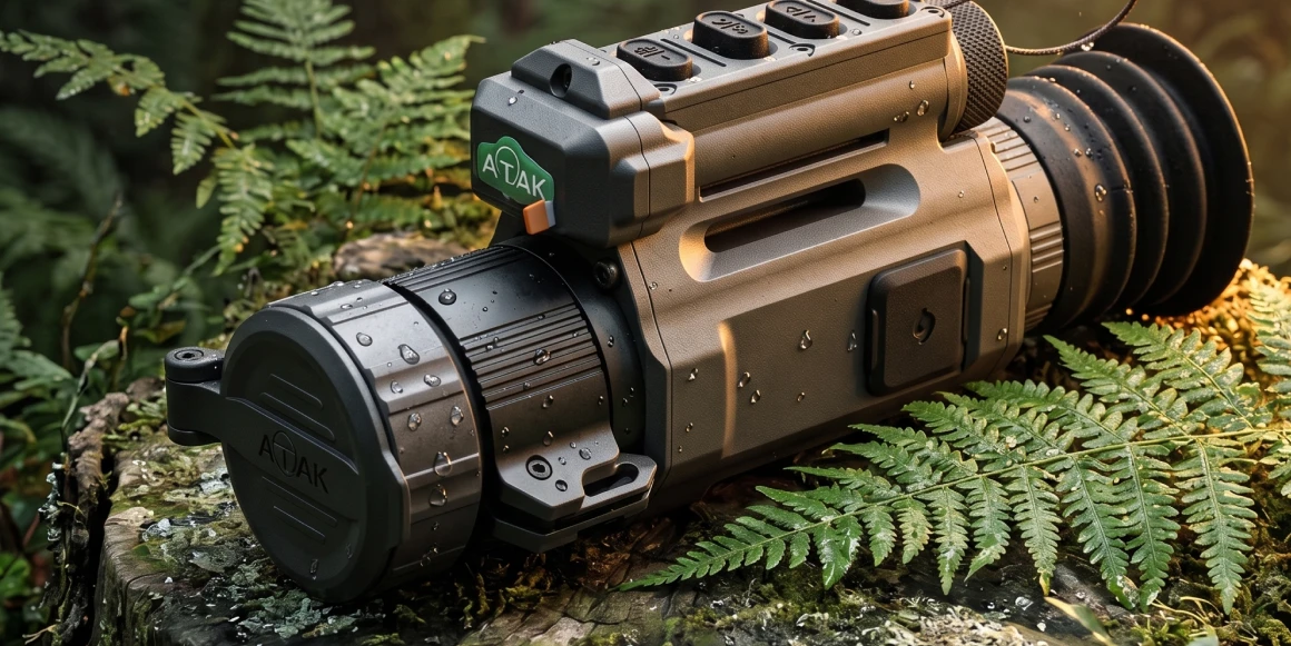 Тепловизионный прицел ATAK OT22-25 на карабине