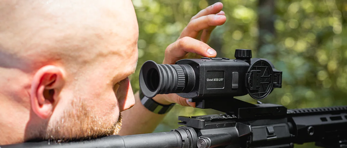 Охотничий прицел с дальномером RikaNV Ovod M35 LRF