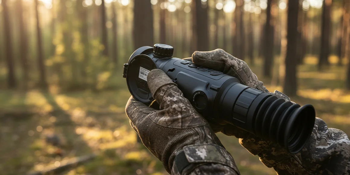 Тепловизионный прицел с лазерным дальномером Longot LY650 LRF