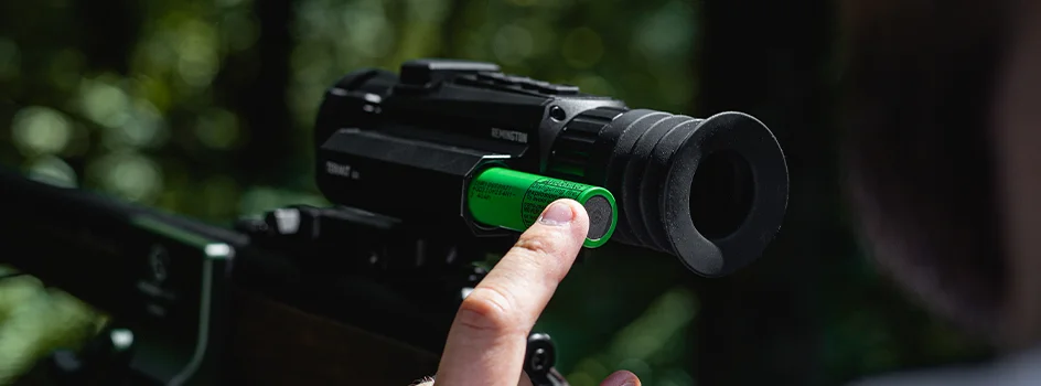 Питание и управление прицелом