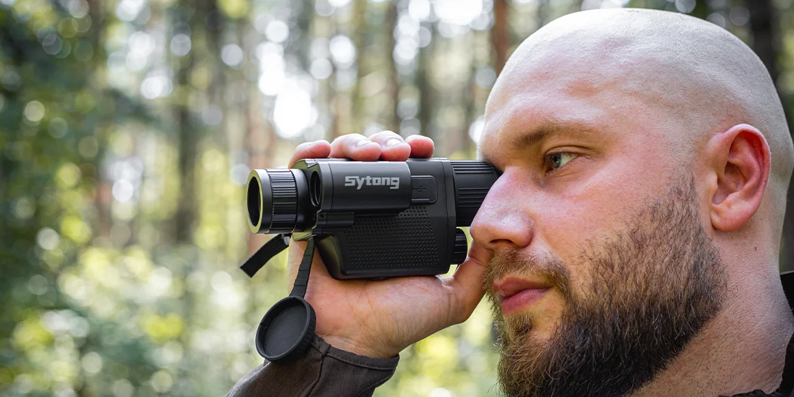 монокуляр для охоты Sytong XS06-25LRF